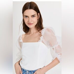 Amanda Uprichard Bria Top